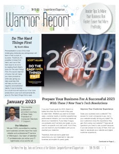 January 2023 newsletter cover