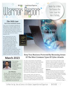 March 2023 newsletter cover