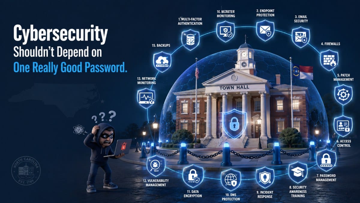 What 15 Cybersecurity Controls Should Every North Carolina Municipality Have in 2026?